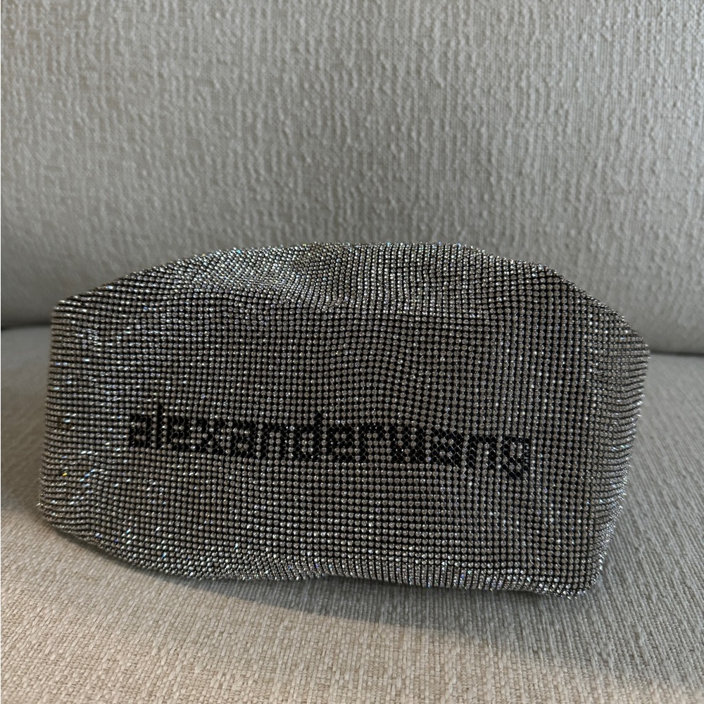 Alexander Wang Silver Crystal Purse